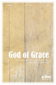 God of Grace SATB choral sheet music cover Thumbnail